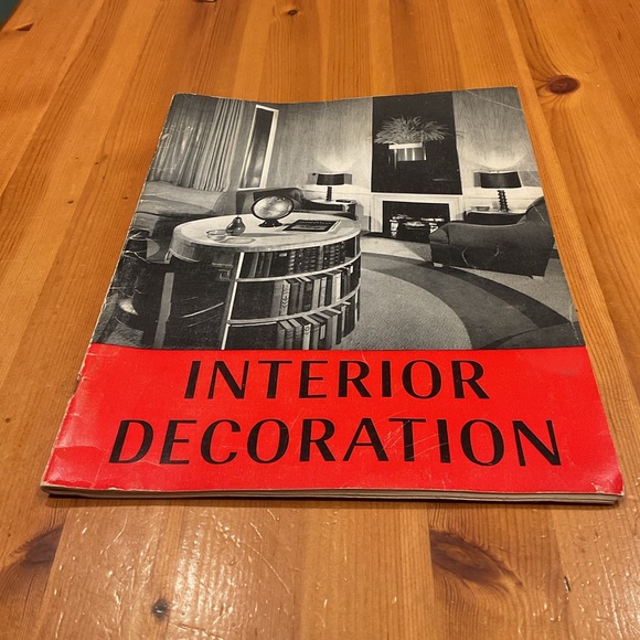 Vintage | Other | Vintage Mid Century Modern Interior Decoration Book ...